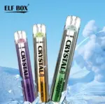 ELF BOX CRYSTAL BAR 600 Puffs 0% 2% 5% Low Nicotine Bulk Buy Rechargeable Disposable Vapes Pen Wholesale - Image 4