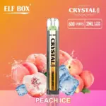 ELF BOX CRYSTAL BAR 600 Puffs 0% 2% 5% Low Nicotine Bulk Buy Rechargeable Disposable Vapes Pen Wholesale - Image 13