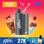 JNR Aurora 27K 27000 Puffs 2+10ml Replaceable Pod Kit Refillable Original Disposable Vape - Image 8