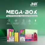 JNR Mega Box 25000 Puffs Original Edition Rechargeable Disposable Vape - Image 2
