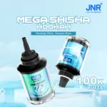 JNR Mega Shisha Hookah 100000 100K Puffs Large Capacity LED Display Disposable Vape