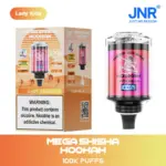 JNR Mega Shisha Hookah 100000 100K Puffs Large Capacity LED Display Disposable Vape - Image 11