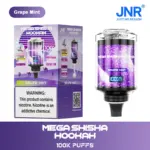JNR Mega Shisha Hookah 100000 100K Puffs Large Capacity LED Display Disposable Vape - Image 14