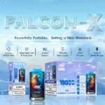 JNR FALCON X 18000 18k Puffs Original Model LED Display Disposable Vape - Image 2