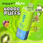 Fizzy Max lll 60k 60000 Puffs 6 in 1 Flavors Newest Original Rechargeable LED Display Disposable Vape - Image 9