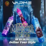 VAPME Monster 16000 Puffs Original LED Display Edition Disposable Vape Pen