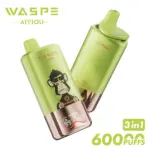 WASPE 60000 60k Puffs 3 in 1 Flavors Newest Original Rechargeable LED Display Disposable Vape - Image 4