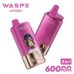 WASPE 60000 60k Puffs 3 in 1 Flavors Newest Original Rechargeable LED Display Disposable Vape - Image 12