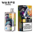 WASPE Crystal 40000 40K Puffs Double Taste LCD Display Disposable Vape - Image 6