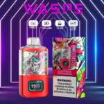 WASPE 20000 20K Puffs Dual Mesh Box 0% 2% 3% 5% Nicotine LCD Display Disposable Vape - Image 4