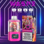 WASPE 20000 20K Puffs Dual Mesh Box 0% 2% 3% 5% Nicotine LCD Display Disposable Vape - Image 6