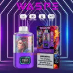 WASPE 20000 20K Puffs Dual Mesh Box 0% 2% 3% 5% Nicotine LCD Display Disposable Vape - Image 10