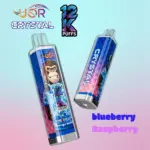 UOR Crystal 12000 12K Puffs Rechargeable LED Light Disposable Vape Pen - Image 2