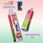 UOR Crystal 12000 12K Puffs Rechargeable LED Light Disposable Vape Pen - Image 6