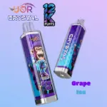 UOR Crystal 12000 12K Puffs Rechargeable LED Light Disposable Vape Pen - Image 11