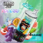 Bang Leader Stoll 100K 100000 Puffs 4 in 1 Flavors & Quad Mesh Coil LED Display Disposable Vape - Image 4