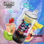 Bang Leader Stoll 100K 100000 Puffs 4 in 1 Flavors & Quad Mesh Coil LED Display Disposable Vape - Image 8