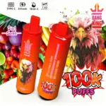 Bang King Triple 100000 100K Puffs 3 in 1 Flavors Original Rechargeable Disposable Vape - Image 9