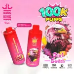 Bang King Triple 100000 100K Puffs 3 in 1 Flavors Original Rechargeable Disposable Vape - Image 11