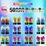 Bang King 50000 50k Puffs Dual Flavors LED Display Disposable Vape EU Warehouse - Image 2