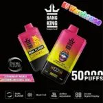 Bang King 50000 50k Puffs Dual Flavors LED Display Disposable Vape EU Warehouse - Image 7