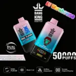 Bang King 50000 50k Puffs Dual Flavors LED Display Disposable Vape EU Warehouse - Image 10
