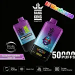 Bang King 50000 50k Puffs Dual Flavors LED Display Disposable Vape EU Warehouse - Image 12