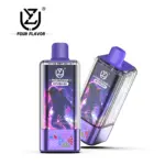UZY Four Flavors 100000 100K Puffs Crystal 4 In 1 Flavors Newest Original Rechargeable LED Display Disposable Vape - Image 3