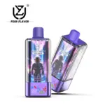 UZY Four Flavors 100000 100K Puffs Crystal 4 In 1 Flavors Newest Original Rechargeable LED Display Disposable Vape - Image 4