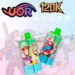 UOR 120000 120K Puffs 4 in 1 Flavors Newest Original Rechargeable LED Display Disposable Vape - Image 3