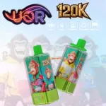 UOR 120000 120K Puffs 4 in 1 Flavors Newest Original Rechargeable LED Display Disposable Vape - Image 5
