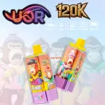 UOR 120000 120K Puffs 4 in 1 Flavors Newest Original Rechargeable LED Display Disposable Vape - Image 7