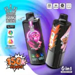 Bang Legend 150000 150K Puffs 6 in 1 Flavors Newest Original Rechargeable LED Display Disposable Vape - Image 6