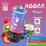 Bang Leader 110000 110K Puffs 6 in 1 Flavors Newest Original Rechargeable LED Display Disposable Vape - Image 4
