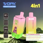 Vopk Four Flavors 80000 80K Puffs 4 in 1 Flavors Newest Original Rechargeable LCD Display Disposable Vape - Image 10