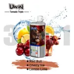 Uwin Tornado Triple 60000 60K Puffs 3 in 1 Flavors Original Rechargeable LED Display Disposable Vape - Image 6