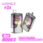 Airmez Fox 2 in 1 80000 80K Puffs Double Taste LED Display Disposable Vape EU Warehouse - Image 3