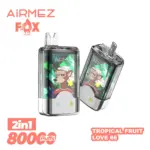 Airmez Fox 2 in 1 80000 80K Puffs Double Taste LED Display Disposable Vape EU Warehouse - Image 4