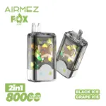 Airmez Fox 2 in 1 80000 80K Puffs Double Taste LED Display Disposable Vape EU Warehouse - Image 9