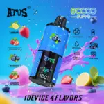 ATVS Warship 60000 60K Puffs 4 in 1 Flavors Newest Original Rechargeable LCD Display Disposable Vape - Image 2