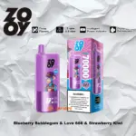 ZOOY Trlple 70000 70k Puffs 3 in 1 Flavors Newest Original Rechargeable LCD Display Disposable Vape - Image 11