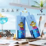 Bang DE 80000 80k Puffs 3 in 1 Flavors Newest Original Rechargeable LCD Display Disposable Vape - Image 10