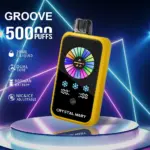 Crystal Groove 50000 50k Puffs Adjustable Nicotine & Ice Control LED Display Disposable Vape EU Warehouse - Image 8
