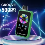 Crystal Groove 50000 50k Puffs Adjustable Nicotine & Ice Control LED Display Disposable Vape EU Warehouse - Image 9