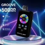Crystal Groove 50000 50k Puffs Adjustable Nicotine & Ice Control LED Display Disposable Vape EU Warehouse - Image 10
