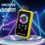 Crystal Groove 50000 50k Puffs Adjustable Nicotine & Ice Control LED Display Disposable Vape EU Warehouse - Image 11