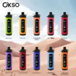 OKSO ShiSha Max 40000 40K Puffs Newest LED Display Leather Disposable Vape Pen - Image 2