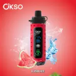 OKSO ShiSha Max 40000 40K Puffs Newest LED Display Leather Disposable Vape Pen - Image 8