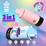 Bang King 85000 85k Puffs 3 in 1 Flavors Newest Original Rechargeable LCD Display Disposable Vape