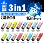 Bang King 85000 85k Puffs 3 in 1 Flavors Newest Original Rechargeable LCD Display Disposable Vape - Image 2